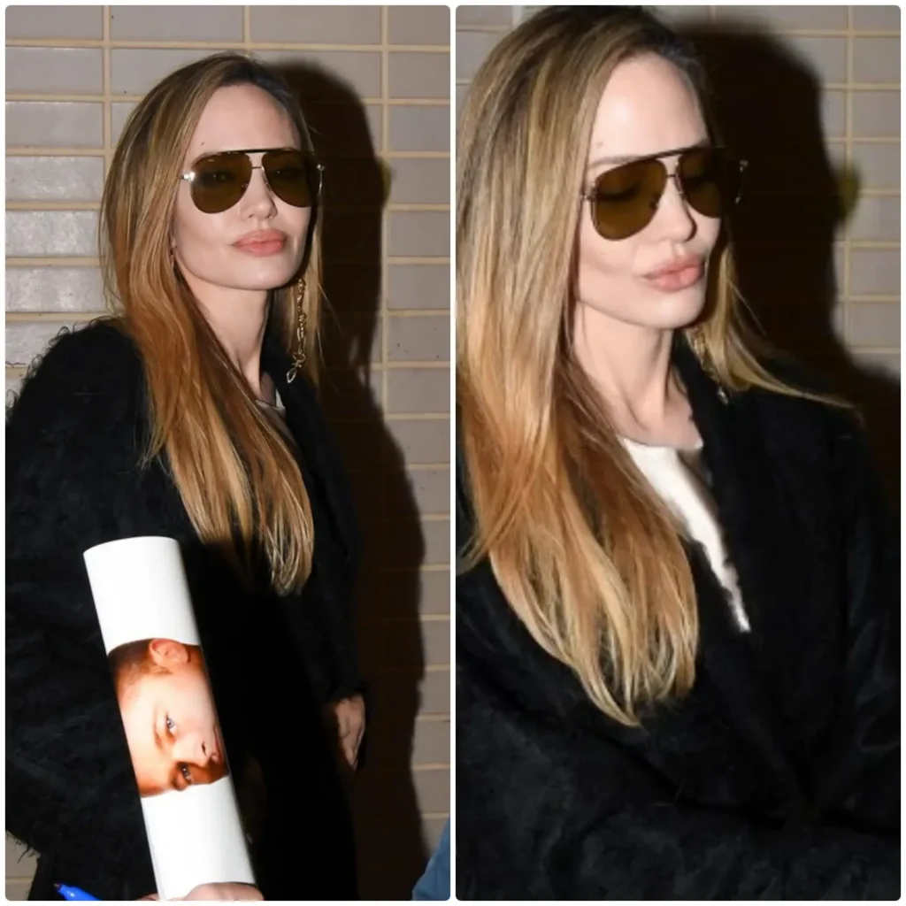 Angelina Jolie was awkward when signing autographs for fans Angelina Jolie was awkward when signing autographs for fans